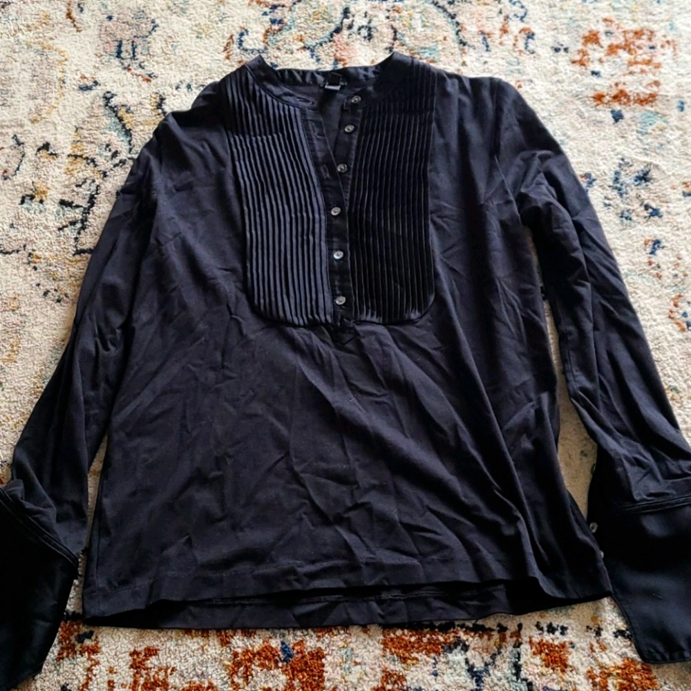 Black dress shirt
